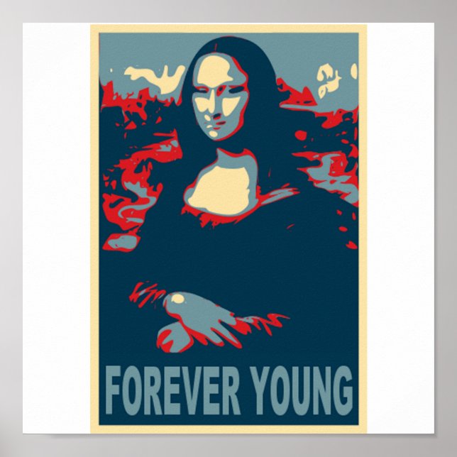 Mona Lisa Forever Young Poster (Vorne)