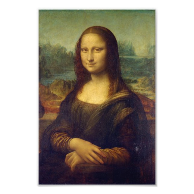 Mona Lisa Fotodruck (Vorne)