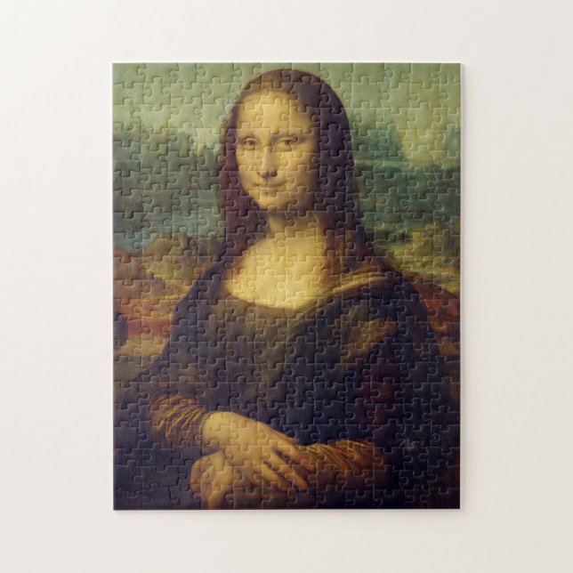 Mona Lisa Gemälde Jigsaw Puzzle (Vertikal)
