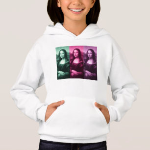 Mona Lisa Green Rose violet Sweatshirt