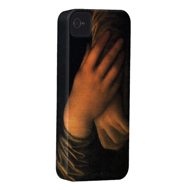 Mona Lisa - Hände Case-Mate iPhone Hülle (Rückseite/rechts)