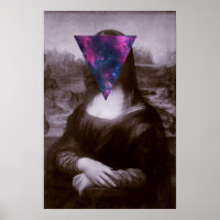Mona lisa Hipster.