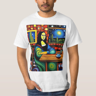Mona Lisa im Café 1 T-Shirt