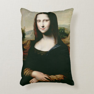 Mona Lisa, Kopie der Malerei von LEONARDO DA Vin Dekokissen