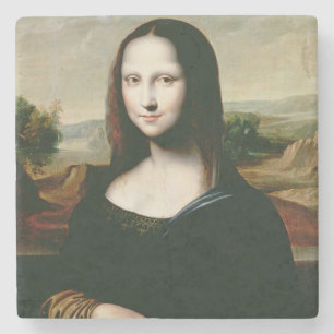 Mona Lisa, Kopie der Malerei von LEONARDO DA Vin Steinuntersetzer