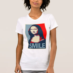Mona Lisa Lächeln T-Shirt