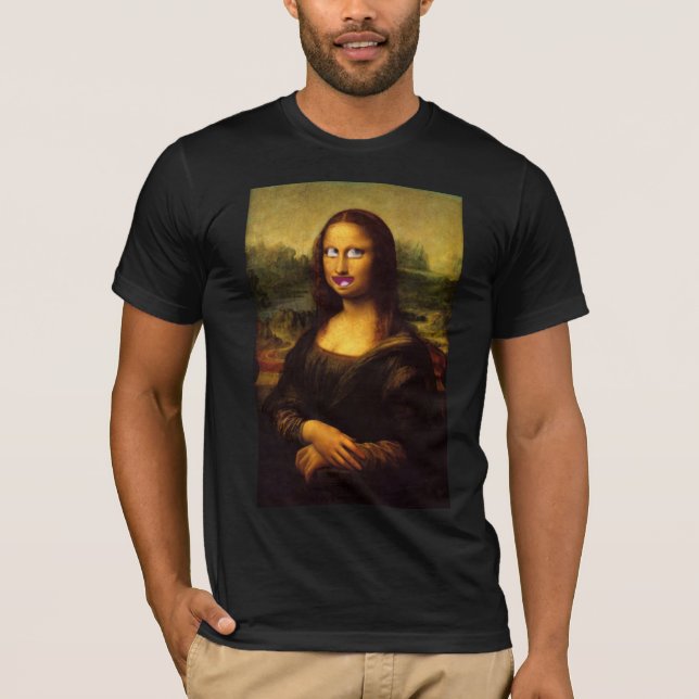 Mona Lisa lächelt? T-Shirt (Vorderseite)
