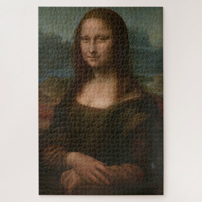 Mona Lisa Leinwand (Vertikal)