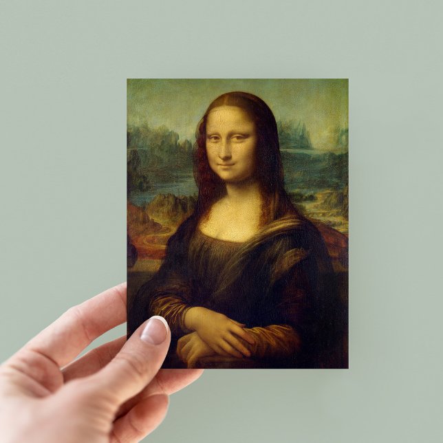 Mona Lisa | Leonardo da Vinci Postkarte (Von Creator hochgeladen)