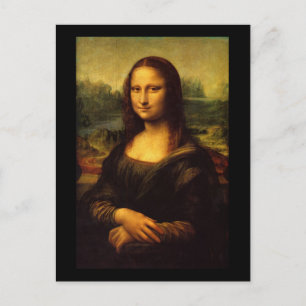 Mona Lisa Leonardo da Vinci Postkarte