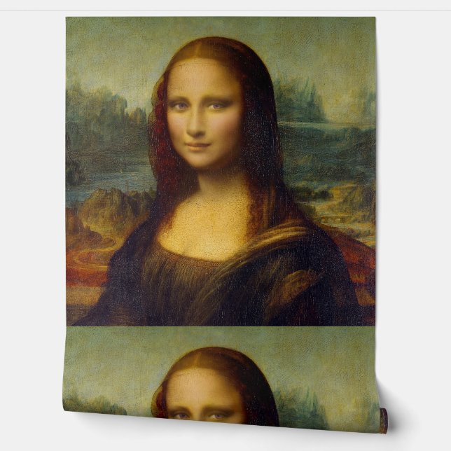 Mona Lisa Leonardo Frankreich Tapete (Abrollen)