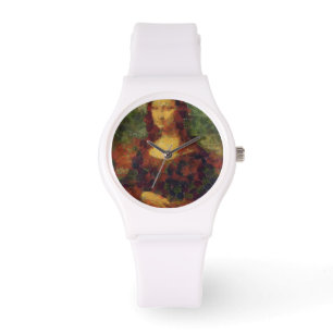 Mona Lisa Lettuce Vegane Kunstparadies Armbanduhr