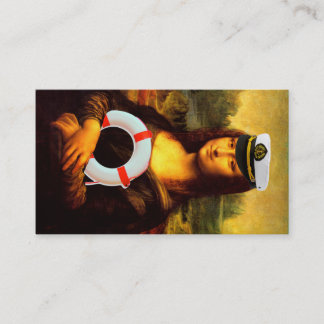Mona Lisa Lieben Boote Visitenkarte