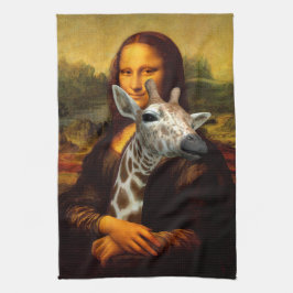 Mona Lisa Lieben Giraffen Handtuch