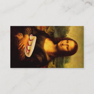 Mona Lisa Lieben Panini Visitenkarte