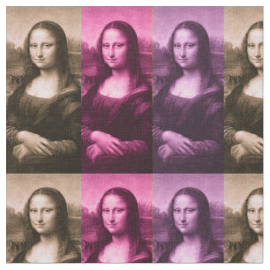 Mona Lisa lila rosa Schokolade Stoff