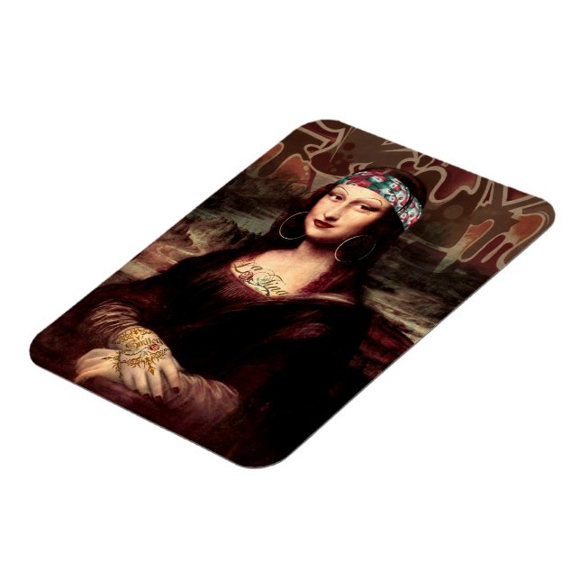Mona Lisa Magnet (Linke Seite)