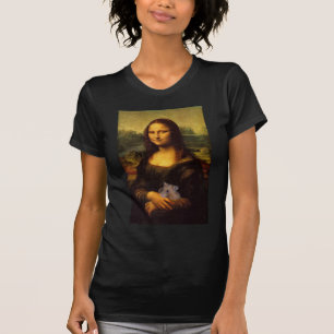 Mona Lisa mit Hamster T-Shirt