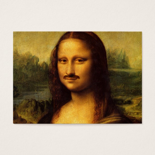 Mona lisa mustache (Vorderseite)