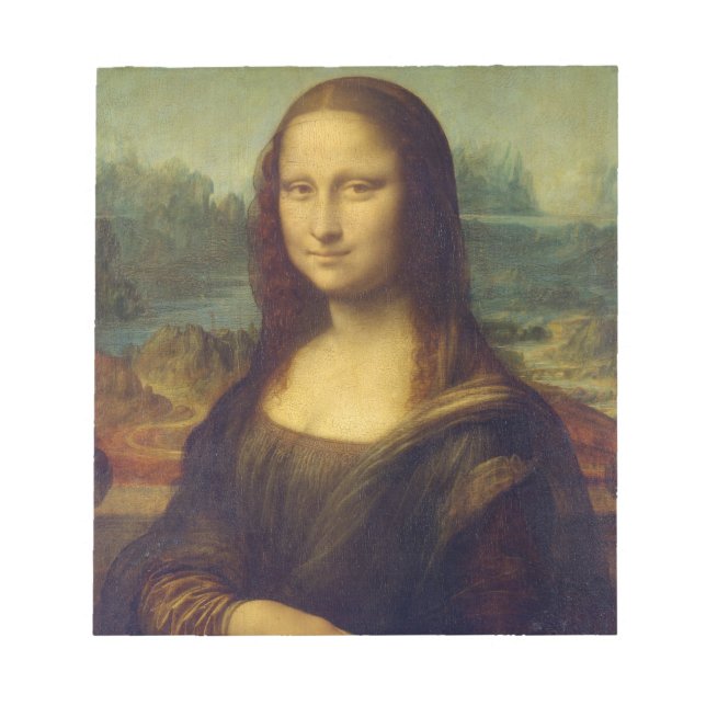 Mona Lisa Notizblock (Vorderseite)