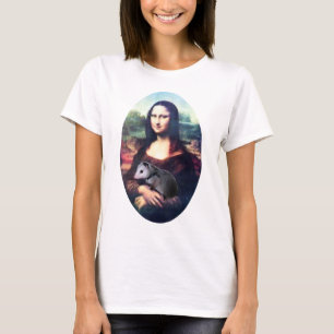 Mona Lisa Opossum T-Shirt