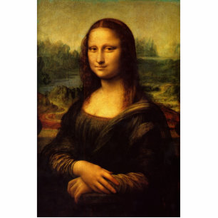 Mona Lisa par Leonardo Da Vinci Photo Sculpture