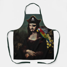 Mona Lisa Pirate Captain Schürze