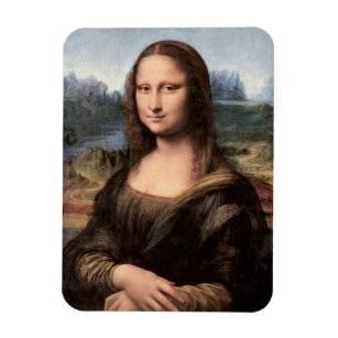Mona Lisa Portrait / Malerei Magnet
