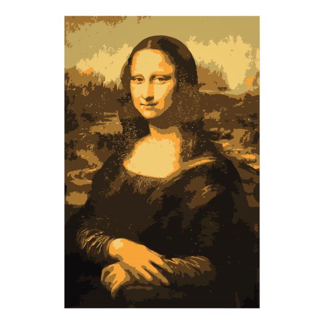 Mona Lisa Portrait Photo (Devant)