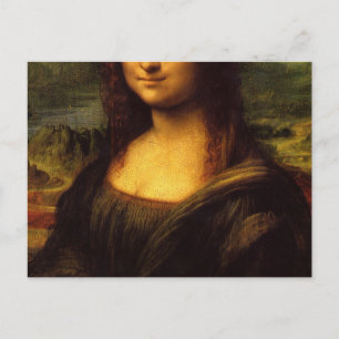 Mona Lisa Postkarte