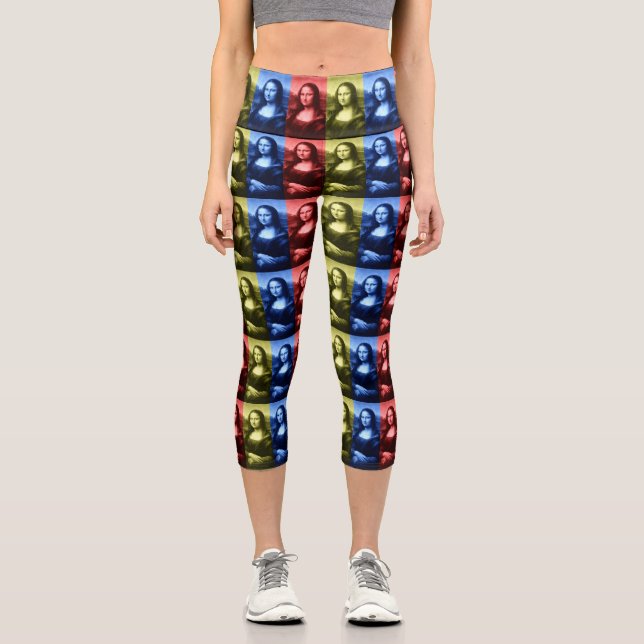 Mona Lisa Prima Colors High Waisted Capris (Vorderseite)