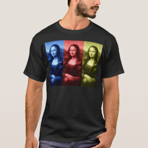 Mona Lisa Primärfarben T-Shirt