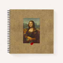 Mona Lisa Rose Notizbuch