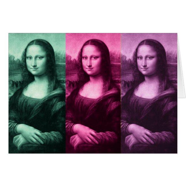 Mona Lisa Rose vert violet (Devant horizontal)