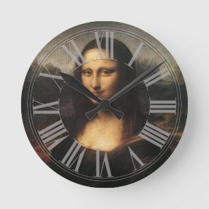 Mona Lisa Runde Wanduhr