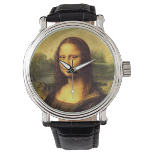 Mona Lisa Schablonen-Armbanduhr Armbanduhr