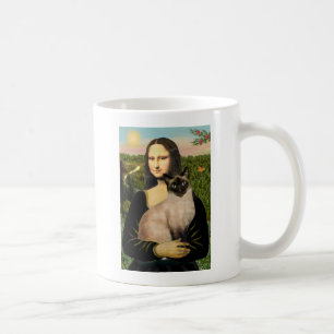 Mona Lisa - Seal Point Siamese Katze Kaffeetasse