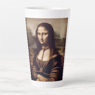 Mona Lisa Shibari Latte Tasse