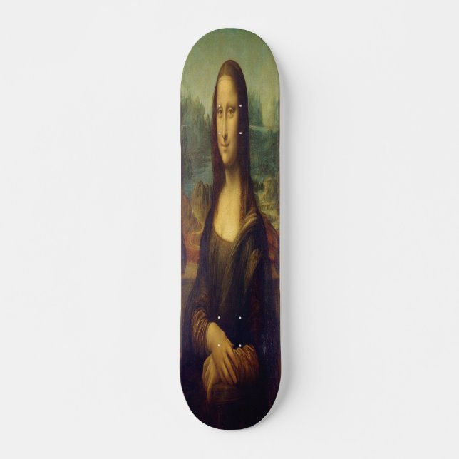 Mona Lisa Skateboard (Vorne)