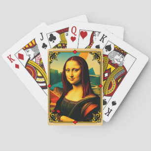 Mona Lisa Spielkarte