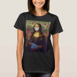 Mona Lisa spielt im Safe um Coronavirus, ZFBP T-Shirt