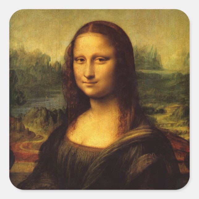 Mona Lisa Sticker (Vorderseite)