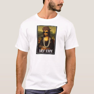 Mona Lisa Thug Art Life T-Shirt