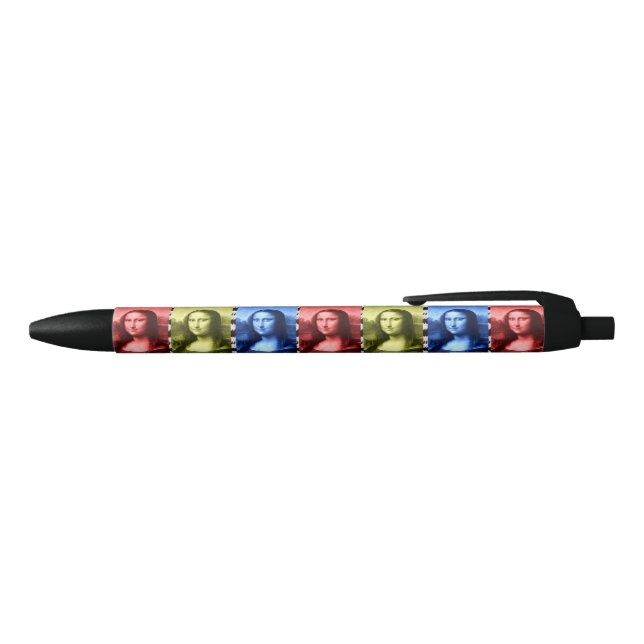 Mona Lisa Tierdruck-Primärfarben Kugelschreiber (Oberseite)