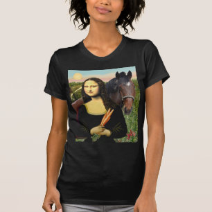 Mona Lisa und ihr Quarter Horse T-Shirt