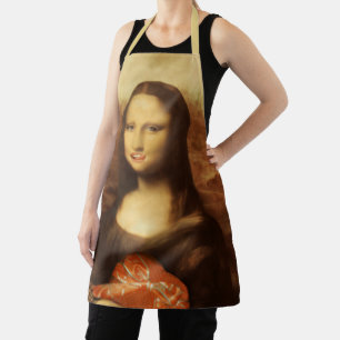 Mona Lisa Valentinstag Schürze