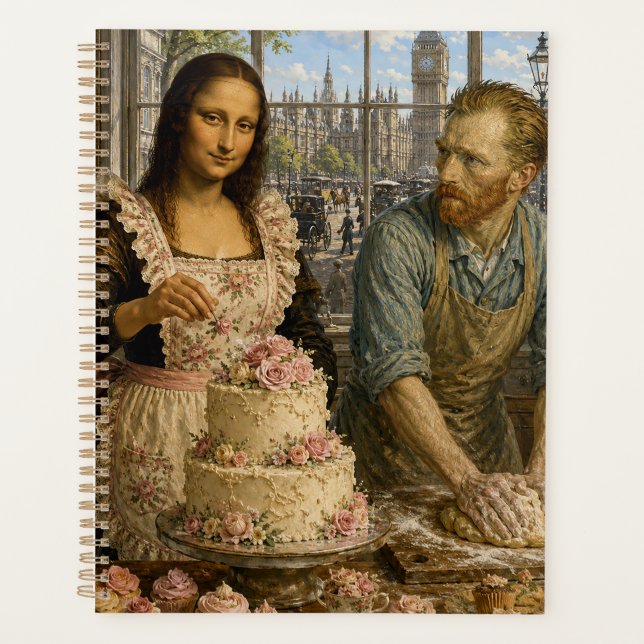 Mona Lisa & Van Gogh Bake Off (Devant)