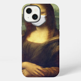 Mona Lisa Via Corona Virus iPhone Hülle