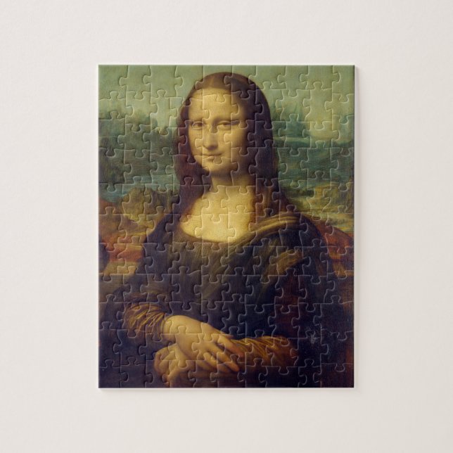 Mona Lisa von Leonardo Da Vinci (Vertikal)