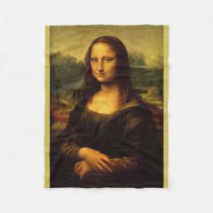 Mona Lisa von Leonardo da Vinci Fleecedecke